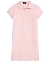 Polo Ralph Lauren Big Girls Pony Mesh Dress