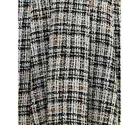 City Studios Juniors' Belted Boucle Fit & Flare Dress