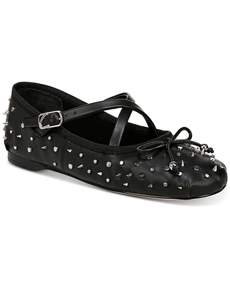 Circus Ny by Sam Edelman Women's Zuri Stud Crossband Ballet Flats