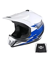 Ahr H-VEN12 Off Road Helmet Dot Dirt Bike Motocross Mx Atv for Youth Unisex Kid