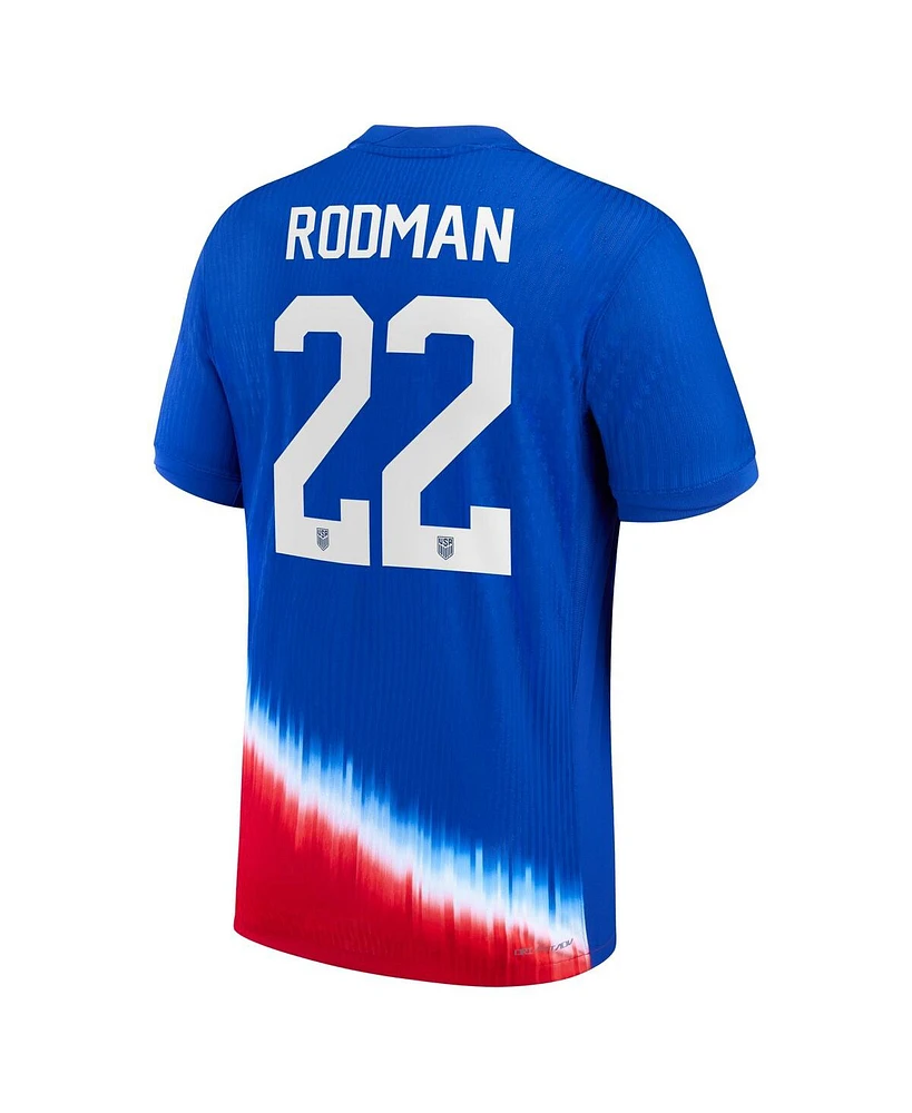 Nike Men's Trinity Rodman Royal Uswnt 2024 Away Authentic Jersey