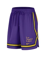 Nike Women's Los Angeles Lakers Authentic Crossover Fly Performance Shorts