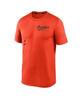 Nike Men's Baltimore Orioles Authentic Collection Early Work Tri-Blend Performance T-Shirt