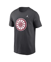 Jordan Men's Anthracite Oklahoma Sooners Primetime Evergreen Alternate Logo T-Shirt