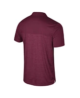 Colosseum Men's Maroon Arizona State Sun Devils Langmore Polo