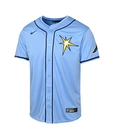 Nike Big Boys and Girls Light Blue Tampa Bay Rays Alternate Limited Jersey