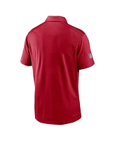 Nike Men's Scarlet San Francisco 49ers 2024 Sideline Victory Performance Polo