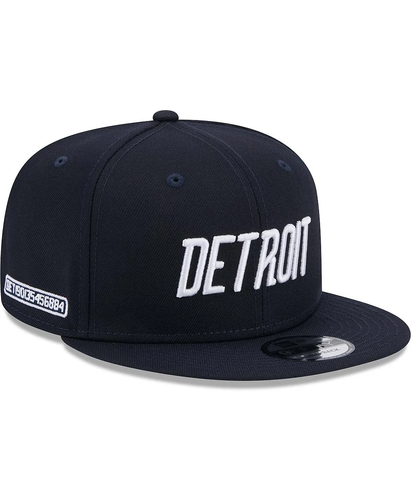 New Era Men's Navy Detroit Tigers 2024 City Connect 9FIFTY Snapback Hat