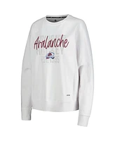 Msx by Michael Strahan Women's Colorado Avalanche Millie Raglan Pullover Sweatshirt