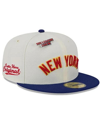 New Era Men's White York Yankees Big League Chew Original 59FIFTY Fitted Hat