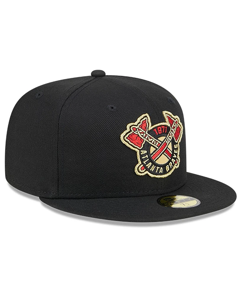 New Era Men's Atlanta Braves 59FIFTY Day Team Pop Fitted Hat