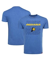 Sportiqe Men's Royal Indiana Pacers Comfy Tri-Blend T-Shirt