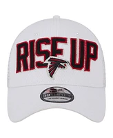 New Era Men's White Atlanta Falcons Breakers 39THIRTY Flex Hat