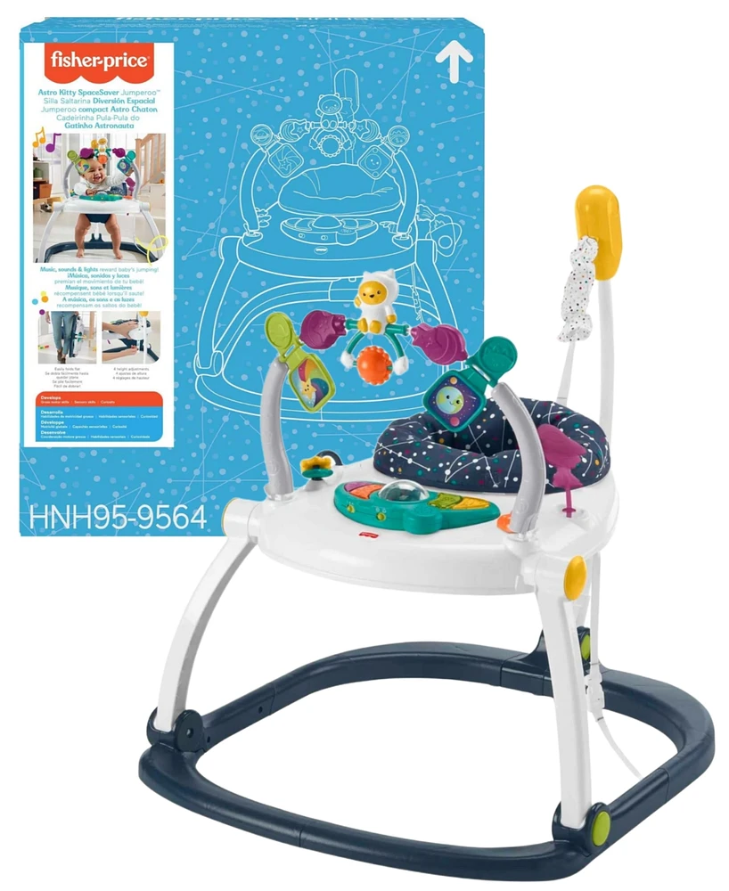 Fisher Price Astro Kitty Jumperoo Activity Center