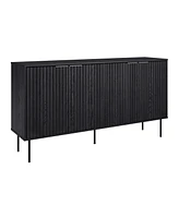Amber & Emily Fluted Sideboard Buffet Cabinet