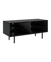 Amber & Emily Tv Stand with Glass Doors for TVs up to 55"