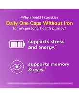 Twinlab Daily One Caps Without Iron - Nutritional Supplement with Zinc, B Vitamins, Magnesium, and More - 180 Capsules