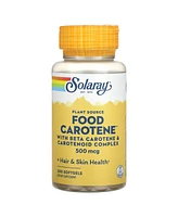 Solaray Food Carotene, Vitamin A 10000 Iu | Healthy Skin, Eyes, Antioxidant & Immune Support