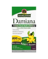 Nature's Answer Damiana - 90 Vegetarian Capsules - Assorted Pre