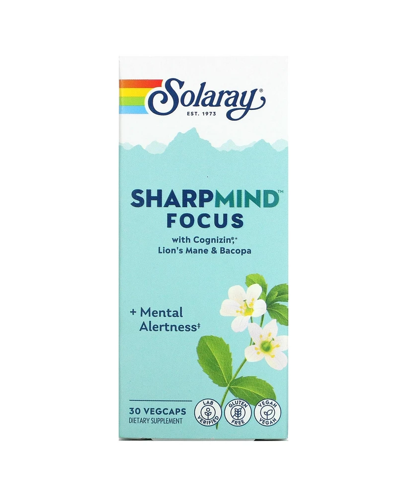 Solaray SharpMind Focus