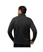 Free Country Men's Glenclyffe Waffle 1/4 Zip Mock Neck Shirt