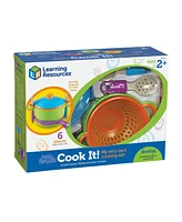 Learning Resources New Sprouts Cook It! - 6 Piece Toy Cooking Set