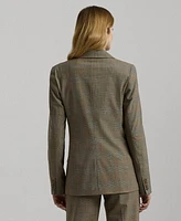 Lauren Ralph Women's Glen Check Blazer