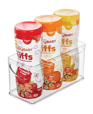 iDesign Plastic Pantry Bin with Handles