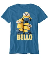 Hybrid Minions Big Boy's Short Sleeve Graphic T-Shirt