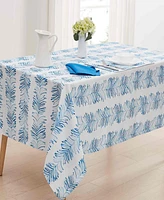 Izod Seagrass Stripe Water-Resistant Indoor and Outdoor Tablecloth