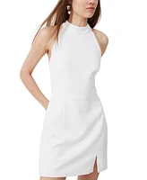 French Connection Women's Whisper Racer-Neck Mini Dress