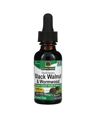 Nature's Answer Black Walnut & Wormwood Fluid Extract Alcohol-Free