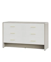 Tribesigns Dresser for Bedroom with 6 Drawers, 55