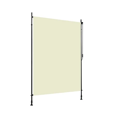 vidaXL Outdoor Roller Blind 59.1"x106.3" Cream