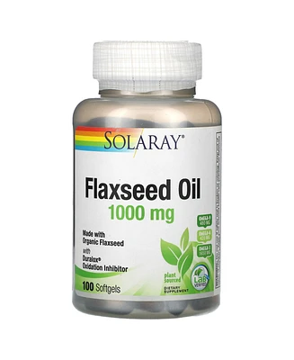 Solaray Flaxseed Oil 1 000 mg