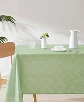 Izod Harbor Trellis Water-Resistant Indoor and Outdoor Tablecloth