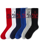 Polo Ralph Lauren Men's 6-Pk. Athletic Club 1967 Crew Socks