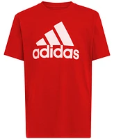 adidas Little & Toddler Boys Cotton Short-Sleeve Core Logo Graphic T-Shirt