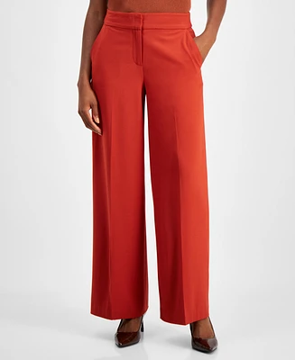 Tahari Asl Wide-Leg Pants