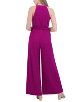 Vince Camuto Women's Tie-Waist Wide-Leg Jumpsuit