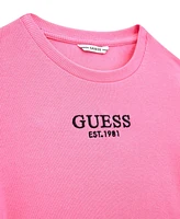 Guess Big Girls Stretch Rib Short Sleeve Dress