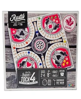 Family Games America Rustik 4-Player Tock Pachisi 15 in Board Game