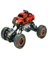 Toy Shock Taiyo Rock Crawler Red Rc Car