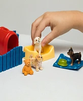 Schleich Farm World Puppy Pen Animal Playset