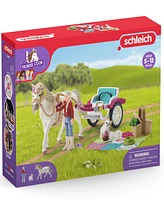 Schleich Horse Club Small Carriage For The Big Horse Show Playset