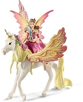 Schleich Bayala Fairy Feya With Pegasus Unicorn Playset