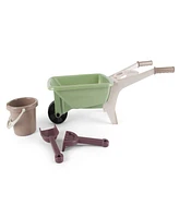 Dantoy Green Garden Wheelbarrow Playset