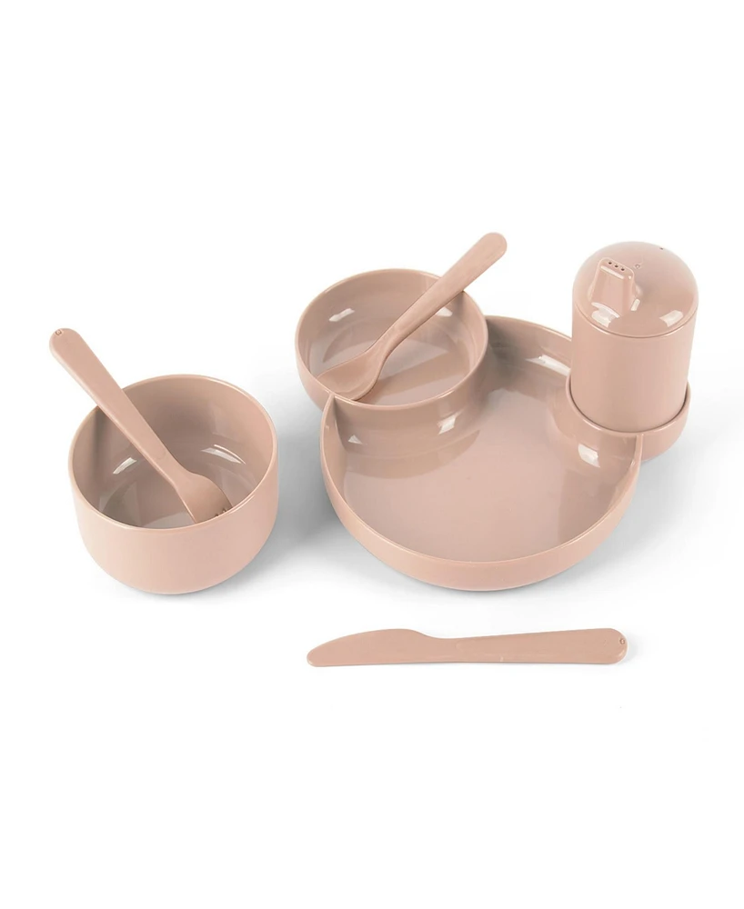 Dantoy Tiny Bio Sand Color Dinner Set