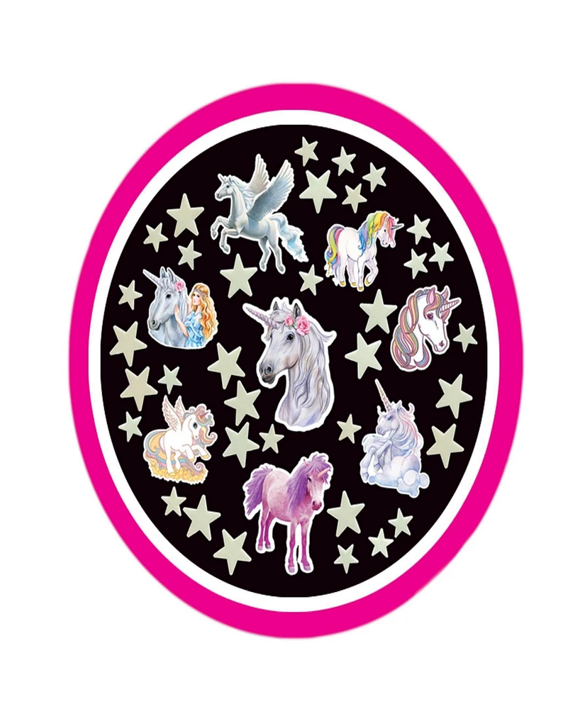 The Original Glowstars Glow-in-The-Dark Unicorns and Glitter Stars Set, 43 Piece