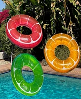 CocoNut Outdoor Lime Green Glitter Pool Ring Float